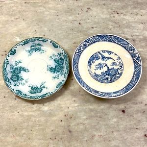 Blue China Plates (2)